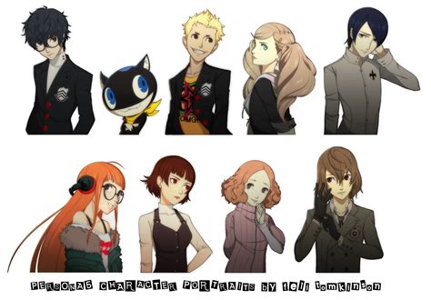 Thank you from GameBanana 3. . Persona 5 character models